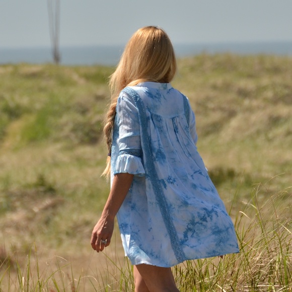 TOP Tie-Dye Tunic top or Mini dress - Picture 4 of 4